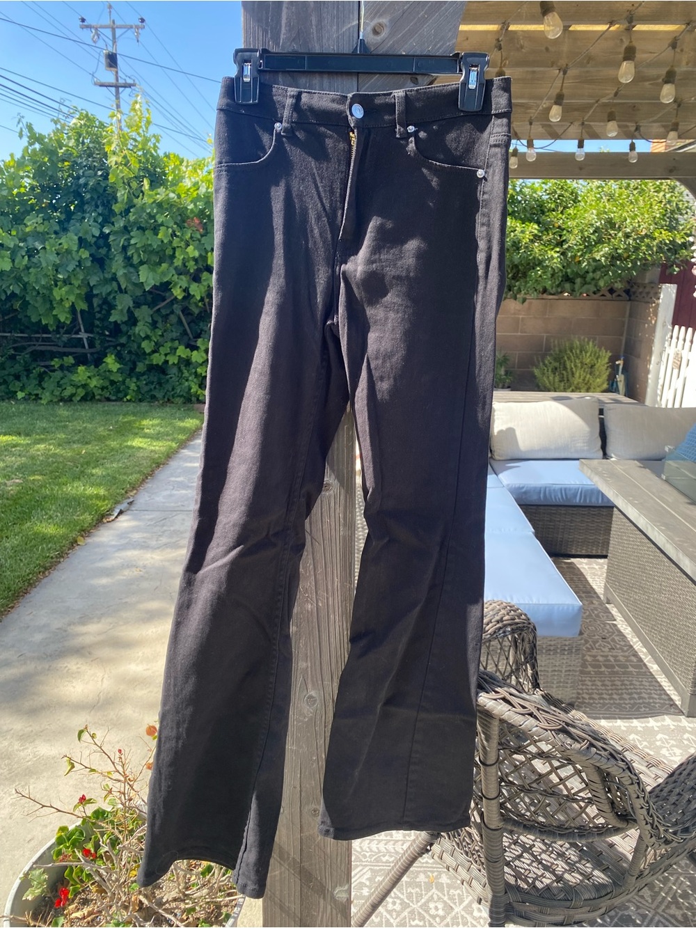 Divided H&M Flared Leg Jeans SZ 4 XLNT